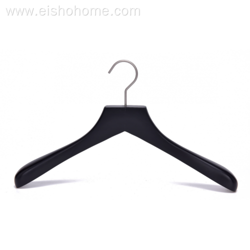 EISHO Luxury Wood Hanger With Wider Shoulder